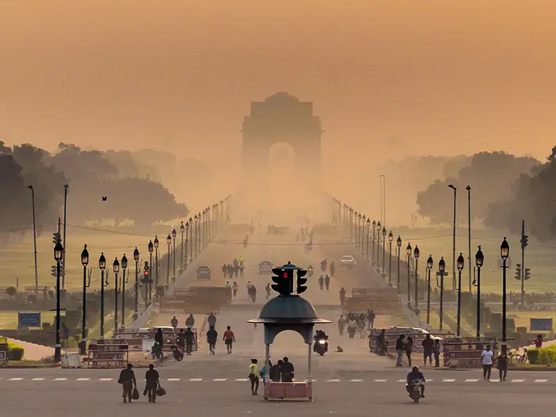 Akių priežiūra Delis-NCR užterštumas